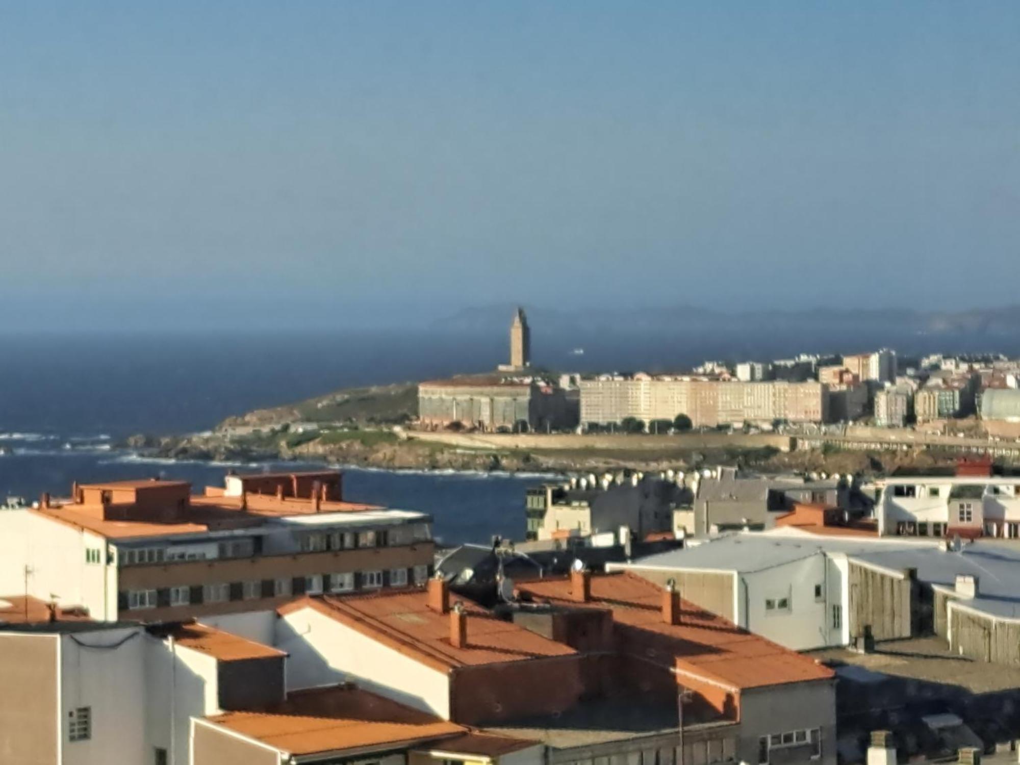 Encantador Y Con Vistas Al Mar A Coruña Eksteriør billede
